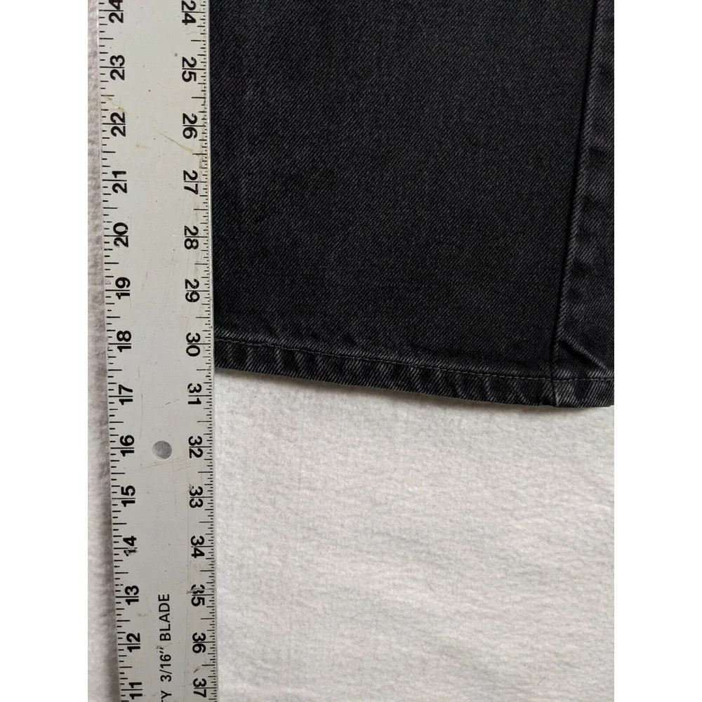 Levis 505 Mens Jeans Size 40 x 32 Cotton Black